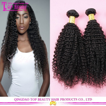 6A Grade Topper Hair Weave Virgin Mongolian Kinky Curly Hair